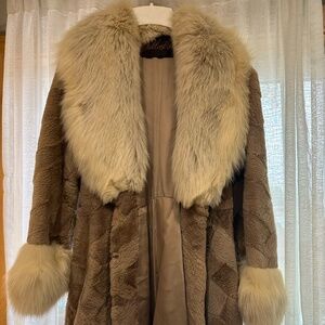 Light Brown Fur Coat